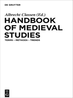 cover image of Handbook of Medieval Studies
